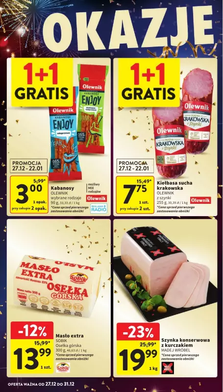 Intermarche - gazetka promocyjna Gazetka od piątku 27.12 do wtorku 31.12 - strona 6