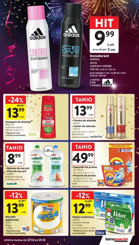 Intermarche - gazetka promocyjna Gazetka od piątku 27.12 do wtorku 31.12 - strona 31