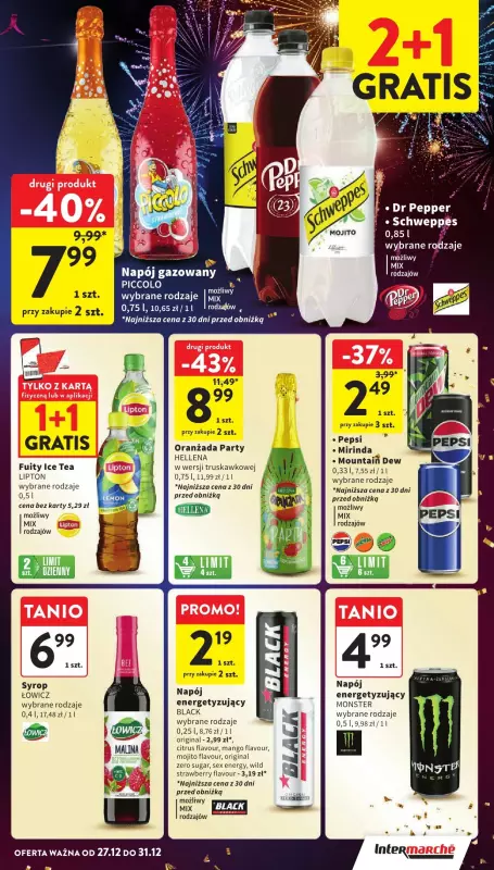 Intermarche - gazetka promocyjna Gazetka od piątku 27.12 do wtorku 31.12 - strona 27