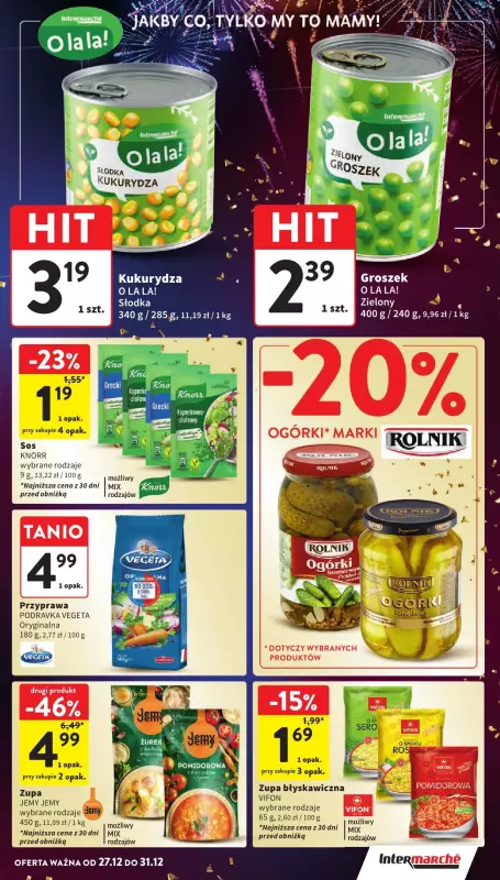 Intermarche - gazetka promocyjna Gazetka od piątku 27.12 do wtorku 31.12 - strona 25