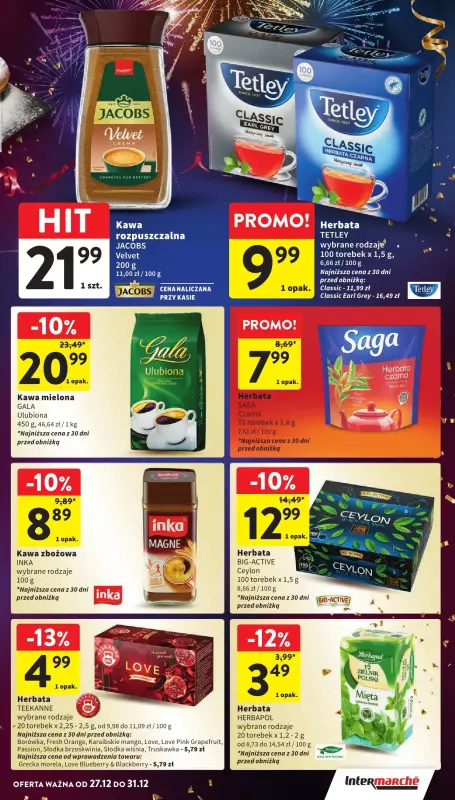 Intermarche - gazetka promocyjna Gazetka od piątku 27.12 do wtorku 31.12 - strona 21