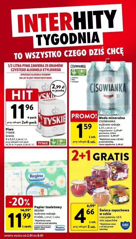 Intermarche - gazetka promocyjna Gazetka od czwartku 02.01 do środy 08.01 - strona 10