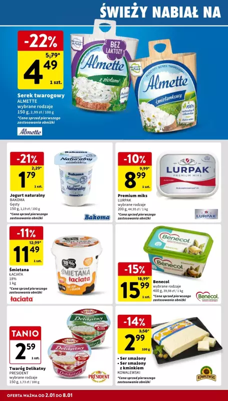 Intermarche - gazetka promocyjna Gazetka od czwartku 02.01 do środy 08.01 - strona 22