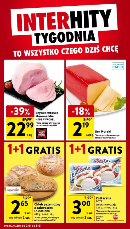 Intermarche - gazetka promocyjna Gazetka od czwartku 02.01 do środy 08.01 - strona 8