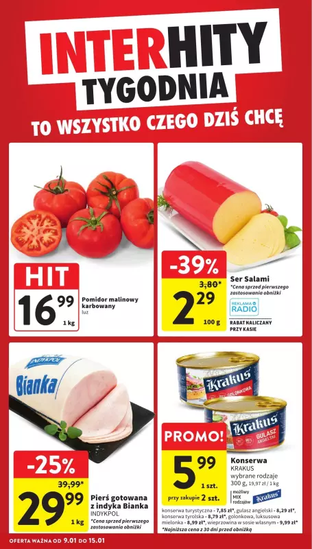 Intermarche - gazetka promocyjna Gazetka od czwartku 09.01 do środy 15.01 - strona 4