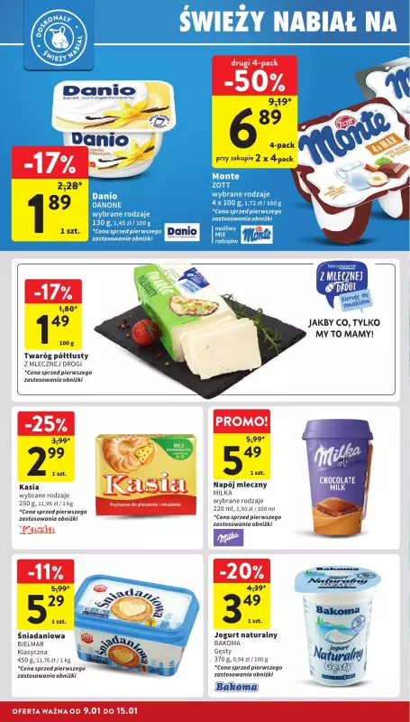 Intermarche - gazetka promocyjna Gazetka od czwartku 09.01 do środy 15.01 - strona 22