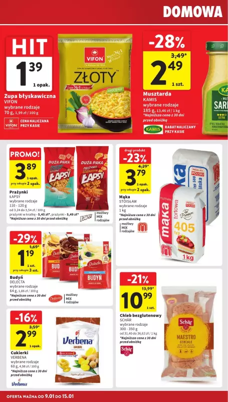 Intermarche - gazetka promocyjna Gazetka od czwartku 09.01 do środy 15.01 - strona 30