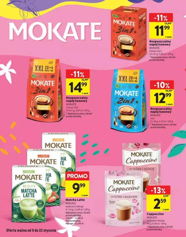 Intermarche - gazetka promocyjna Gazetka Targi marek od czwartku 09.01 do środy 22.01 - strona 14