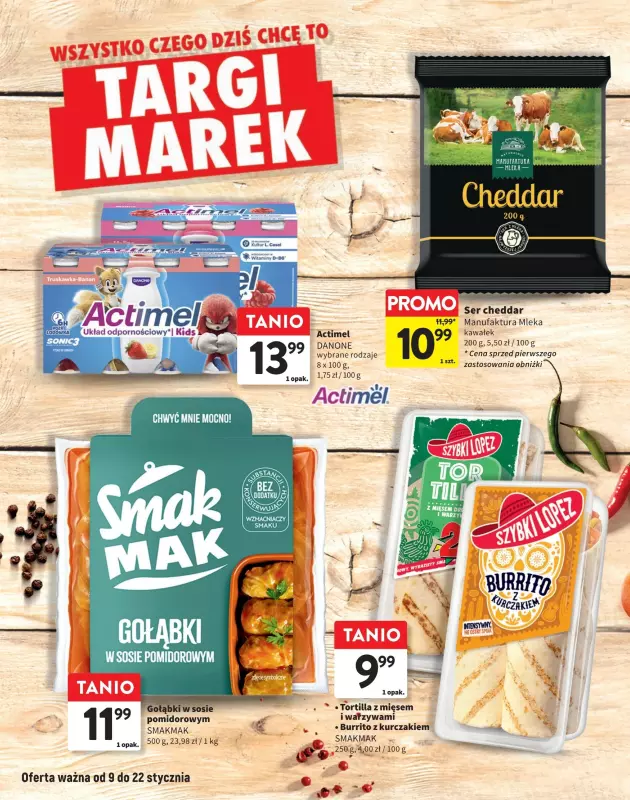 Intermarche - gazetka promocyjna Gazetka Targi marek od czwartku 09.01 do środy 22.01 - strona 12