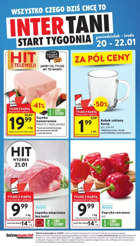 Intermarche - gazetka promocyjna Gazetka od czwartku 16.01 do środy 22.01 - strona 40