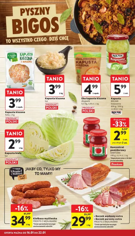 Intermarche - gazetka promocyjna Gazetka od czwartku 16.01 do środy 22.01 - strona 20