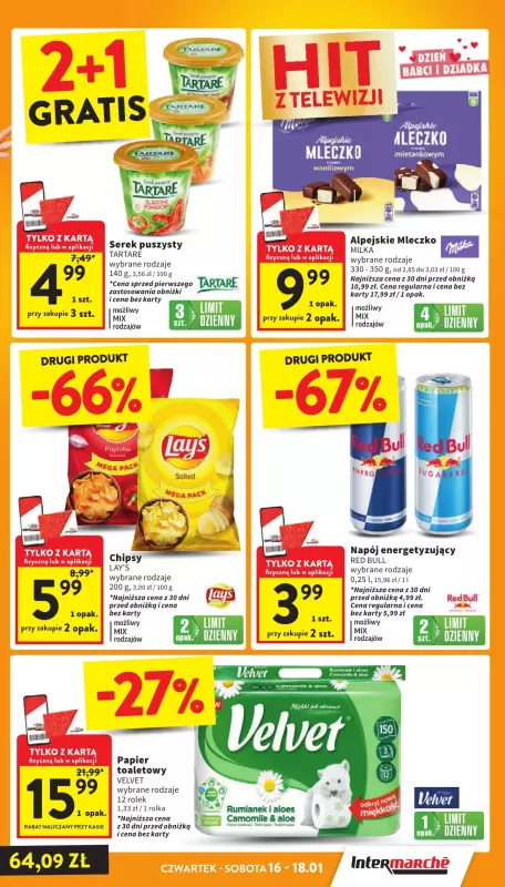 Intermarche - gazetka promocyjna Gazetka od czwartku 16.01 do środy 22.01 - strona 3