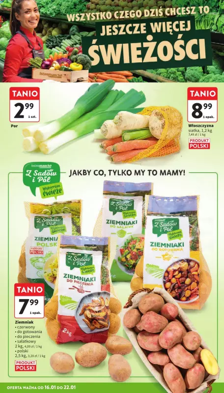 Intermarche - gazetka promocyjna Gazetka od czwartku 16.01 do środy 22.01 - strona 14