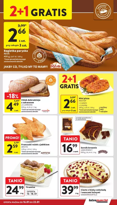 Intermarche - gazetka promocyjna Gazetka od czwartku 16.01 do środy 22.01 - strona 21