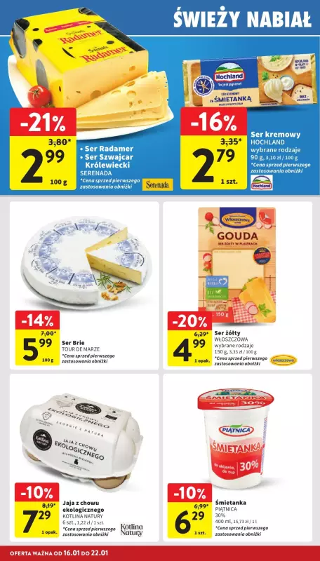 Intermarche - gazetka promocyjna Gazetka od czwartku 16.01 do środy 22.01 - strona 24