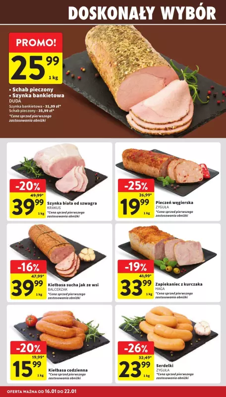 Intermarche - gazetka promocyjna Gazetka od czwartku 16.01 do środy 22.01 - strona 18