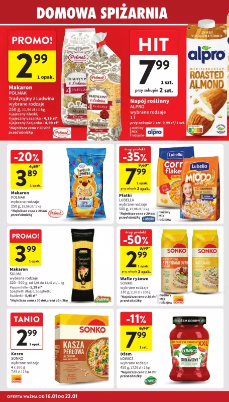 Intermarche - gazetka promocyjna Gazetka od czwartku 16.01 do środy 22.01 - strona 30