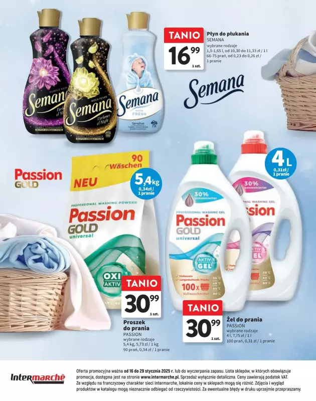 Intermarche - gazetka promocyjna Domowe przydasie w supercenach od czwartku 16.01 do środy 29.01 - strona 16