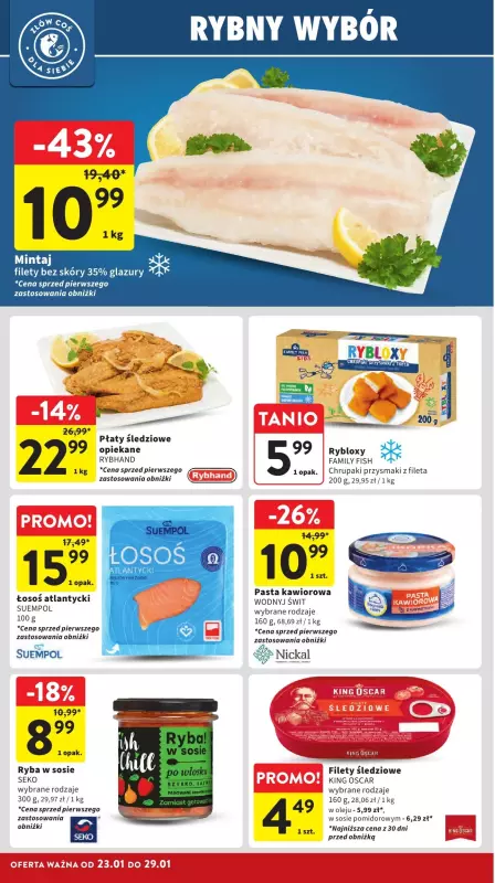 Intermarche - gazetka promocyjna Gazetka od czwartku 23.01 do środy 29.01 - strona 14