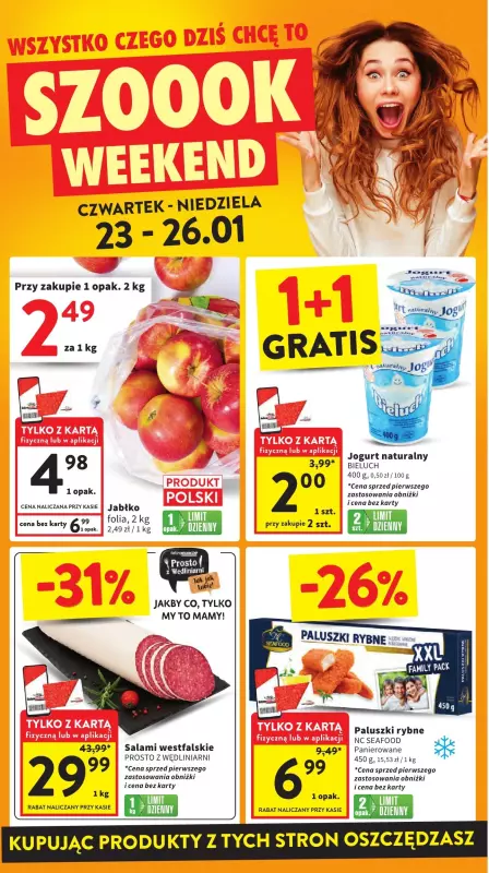 Intermarche - gazetka promocyjna Gazetka od czwartku 23.01 do środy 29.01 - strona 2