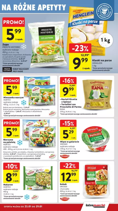 Intermarche - gazetka promocyjna Gazetka od czwartku 23.01 do środy 29.01 - strona 15