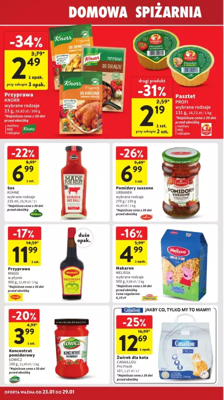 Intermarche - gazetka promocyjna Gazetka od czwartku 23.01 do środy 29.01 - strona 24