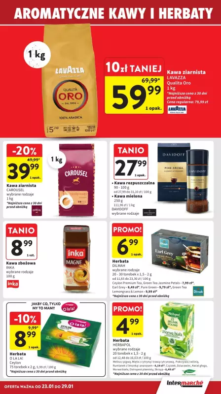 Intermarche - gazetka promocyjna Gazetka od czwartku 23.01 do środy 29.01 - strona 21