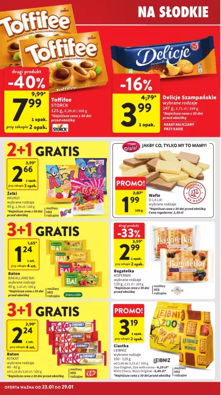 Intermarche - gazetka promocyjna Gazetka od czwartku 23.01 do środy 29.01 - strona 22