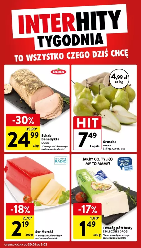 Intermarche - gazetka promocyjna Gazetka od czwartku 30.01 do środy 05.02 - strona 4