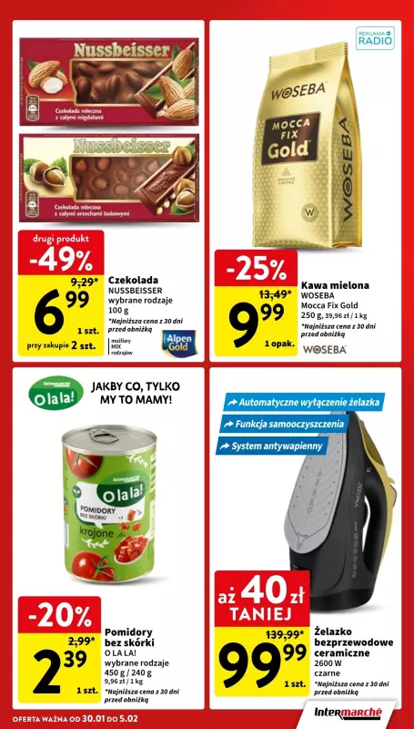 Intermarche - gazetka promocyjna Gazetka od czwartku 30.01 do środy 05.02 - strona 5