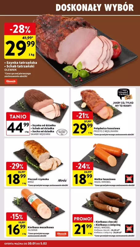 Intermarche - gazetka promocyjna Gazetka od czwartku 30.01 do środy 05.02 - strona 14