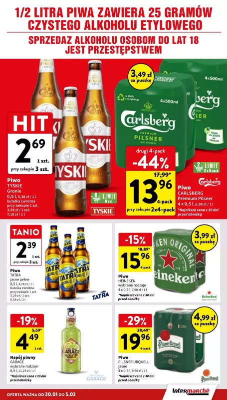 Intermarche - gazetka promocyjna Gazetka od czwartku 30.01 do środy 05.02 - strona 33