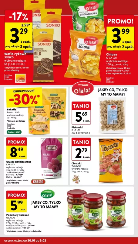 Intermarche - gazetka promocyjna Gazetka od czwartku 30.01 do środy 05.02 - strona 30