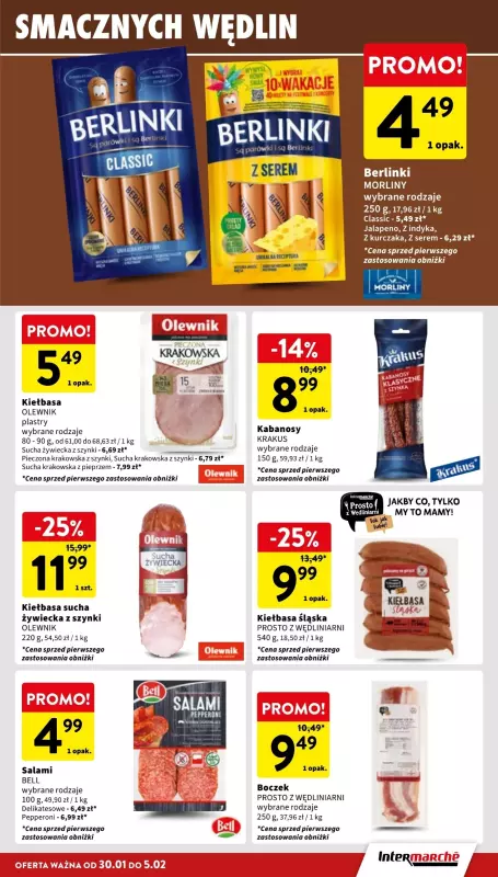 Intermarche - gazetka promocyjna Gazetka od czwartku 30.01 do środy 05.02 - strona 15