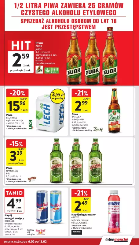 Intermarche - gazetka promocyjna Gazetka od czwartku 06.02 do środy 12.02 - strona 35