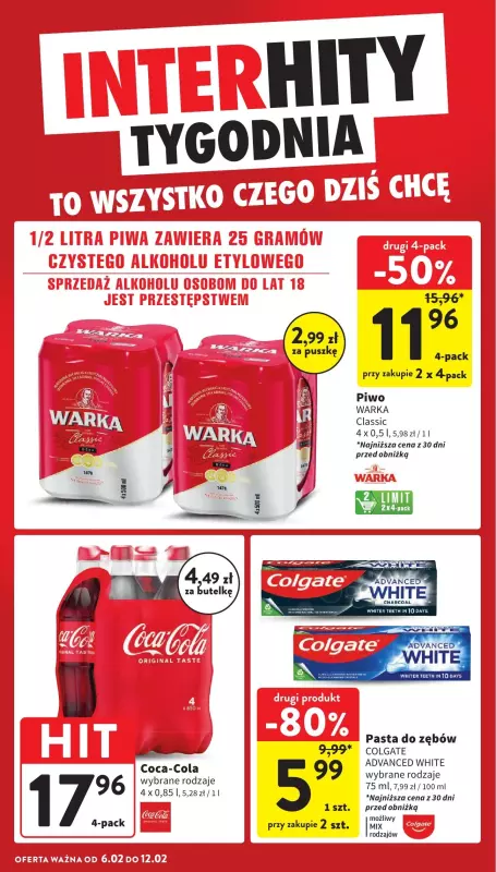 Intermarche - gazetka promocyjna Gazetka od czwartku 06.02 do środy 12.02 - strona 6