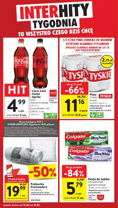 Intermarche - gazetka promocyjna Gazetka  do środy 19.02 - strona 6