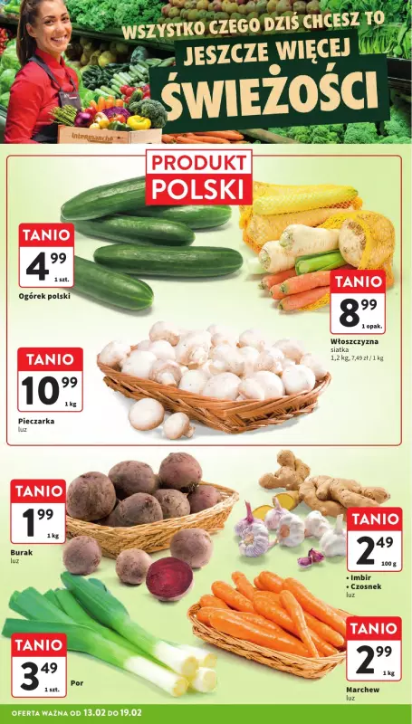 Intermarche - gazetka promocyjna Gazetka  do środy 19.02 - strona 14