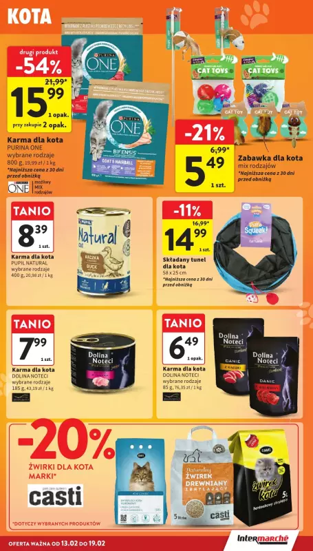 Intermarche - gazetka promocyjna Gazetka  do środy 19.02 - strona 35