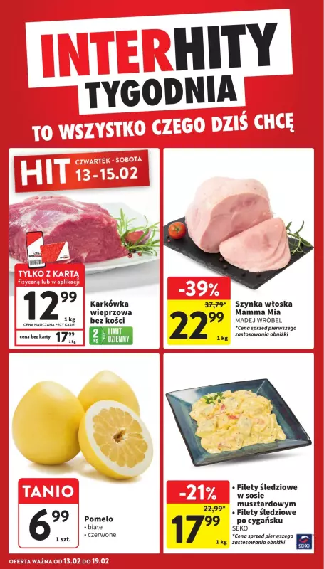 Intermarche - gazetka promocyjna Gazetka  do środy 19.02 - strona 4