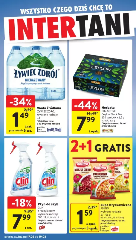 Intermarche - gazetka promocyjna Gazetka od czwartku 13.02 do środy 19.02 - strona 38