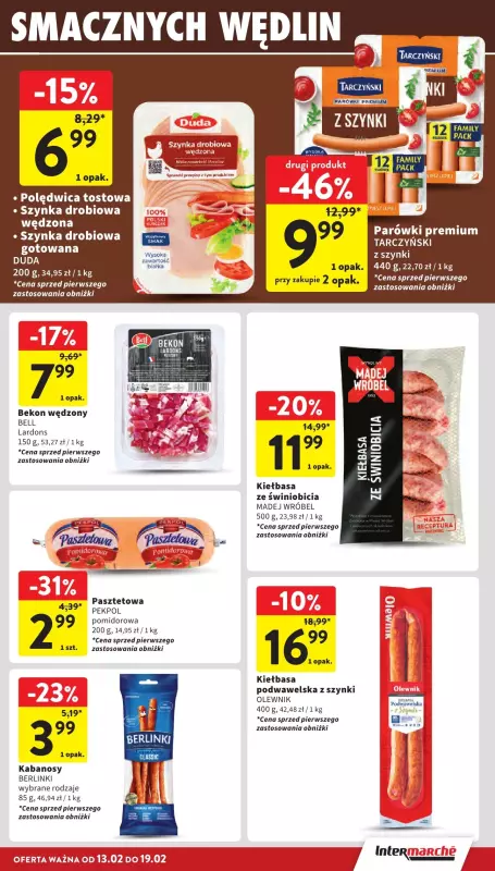 Intermarche - gazetka promocyjna Gazetka  do środy 19.02 - strona 21