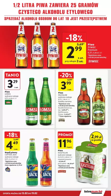 Intermarche - gazetka promocyjna Gazetka  do środy 19.02 - strona 31