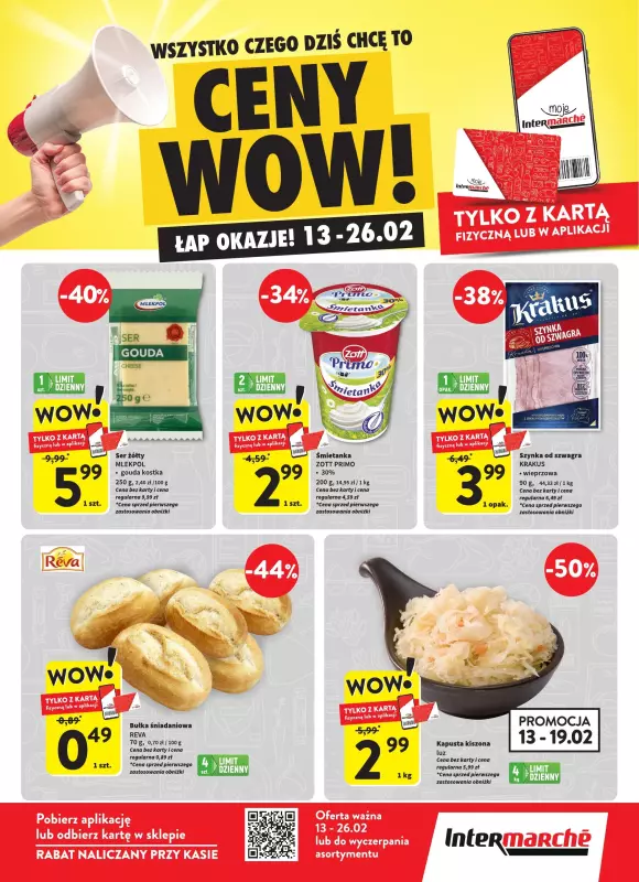 Intermarche - gazetka promocyjna Ceny WOW  do środy 26.02 - strona 2