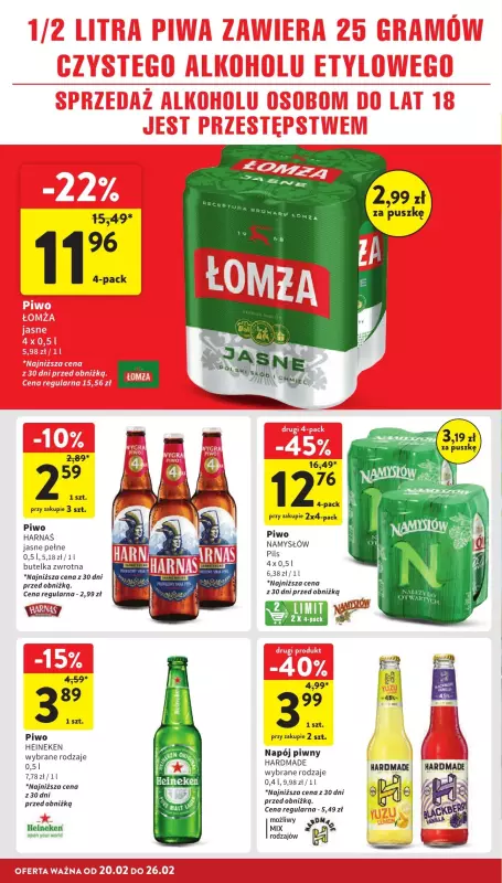 Intermarche - gazetka promocyjna Gazetka  do środy 26.02 - strona 28