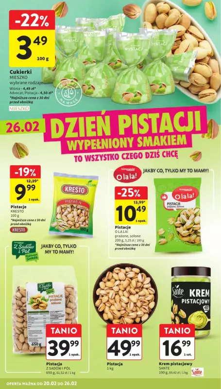 Intermarche - gazetka promocyjna Gazetka  do środy 26.02 - strona 22