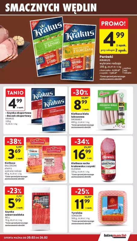 Intermarche - gazetka promocyjna Gazetka  do środy 26.02 - strona 15