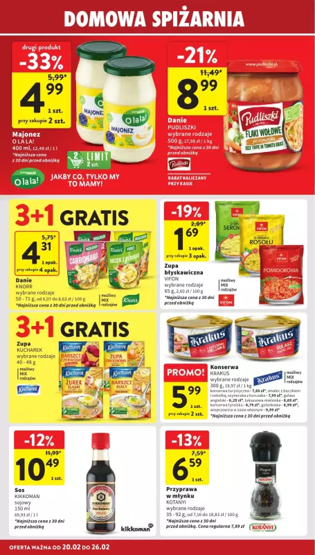 Intermarche - gazetka promocyjna Gazetka  do środy 26.02 - strona 26