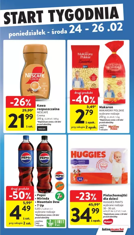 Intermarche - gazetka promocyjna Gazetka  do środy 26.02 - strona 35