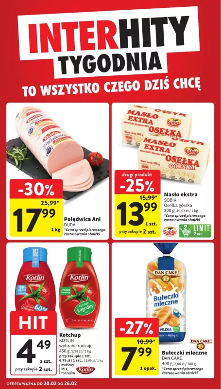 Intermarche - gazetka promocyjna Gazetka  do środy 26.02 - strona 4